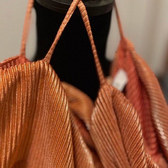 Brand new Vila Viparta Jumpsuit in orange. - Picture 7 of 7